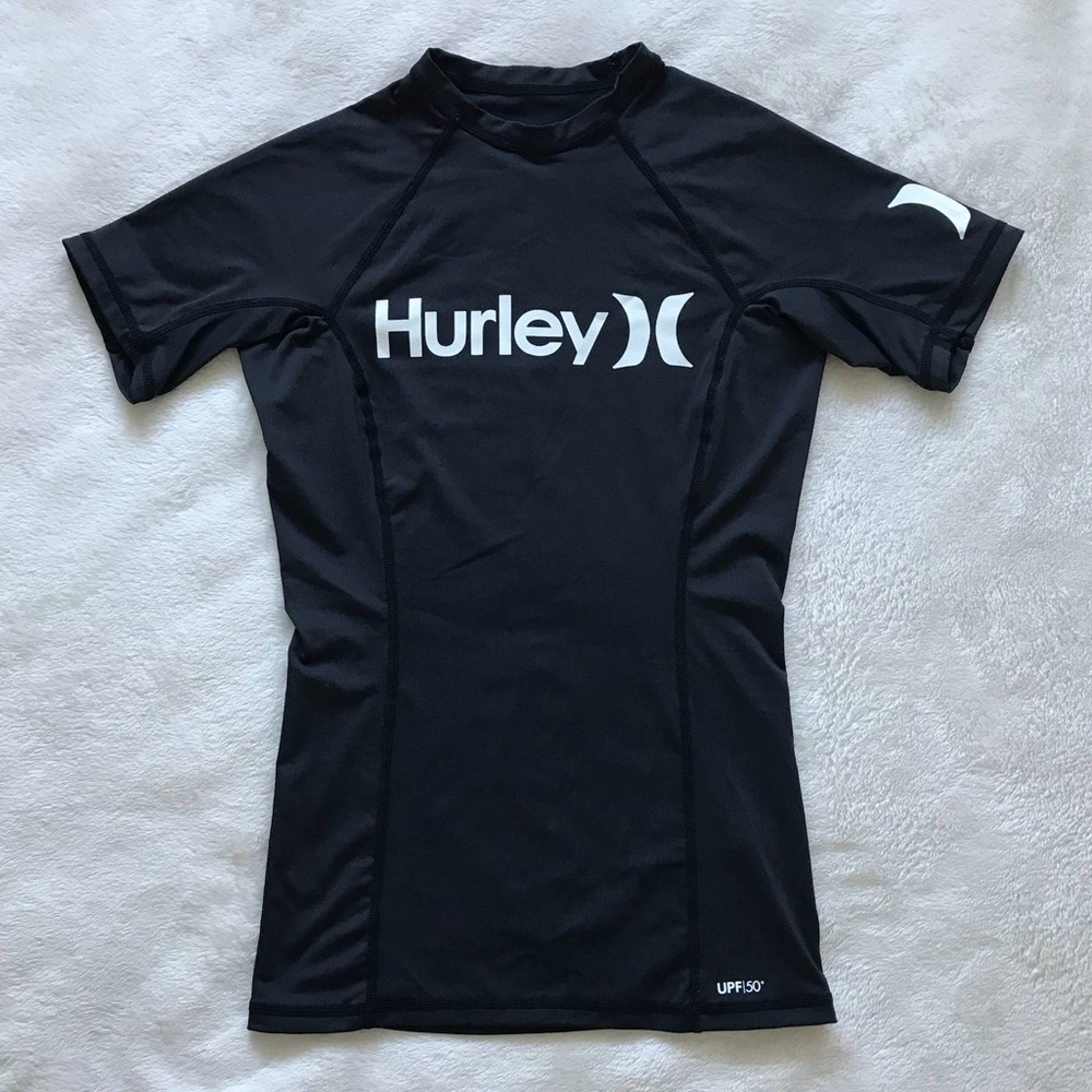 Hurley one & only rashguard surf shirt shortsleeve